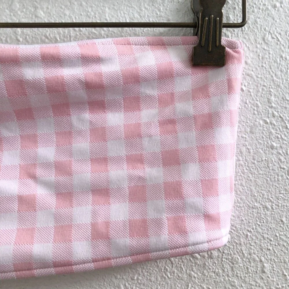 FRANKIES BIKINIS Strapless Bikini Top Size Medium‎